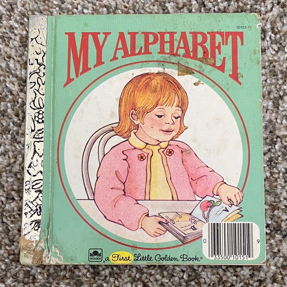 📚 Vintage My Alphabet Kids Book